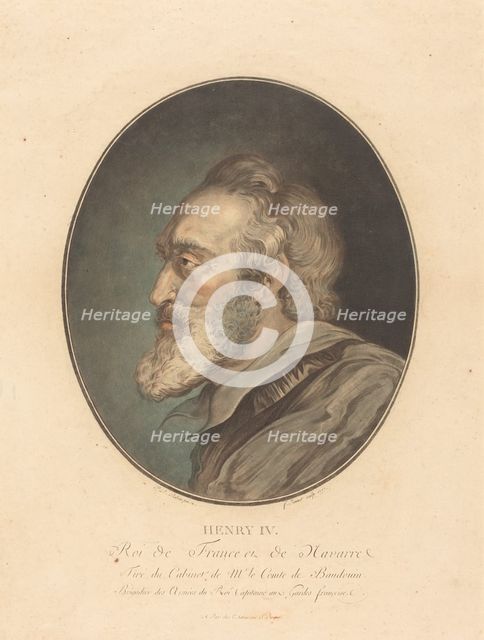 Henry IV, 1777. Creator: Jean Francois Janinet.