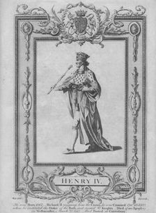Henry IV 1783. Artists: Samuel Wale, John Cary