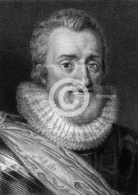 Henry IV, first Bourbon King of France, (1823).Artist: John Wedgwood