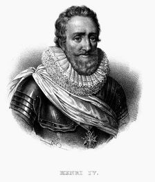 Henry IV, first Bourbon King of France, c1820