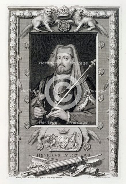 Henry IV, King of England, (18th century). Creator: George Vertue.
