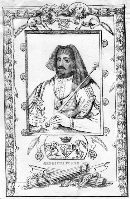 Henry IV, King of England.Artist: King Henry IV Artist: Unknown