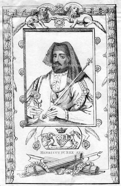 Henry IV, King of England.Artist: King Henry IV Artist: Unknown