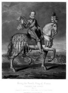 Henry IV, King of France, (1816).Artist: Charles Turner