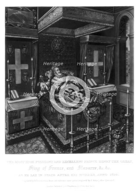 Henry IV, King of France, (1816).Artist: Robert Dunkarton