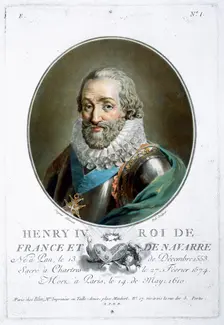 Henry IV, King of France and Navarre, (c1771-1847). Creator: Ride