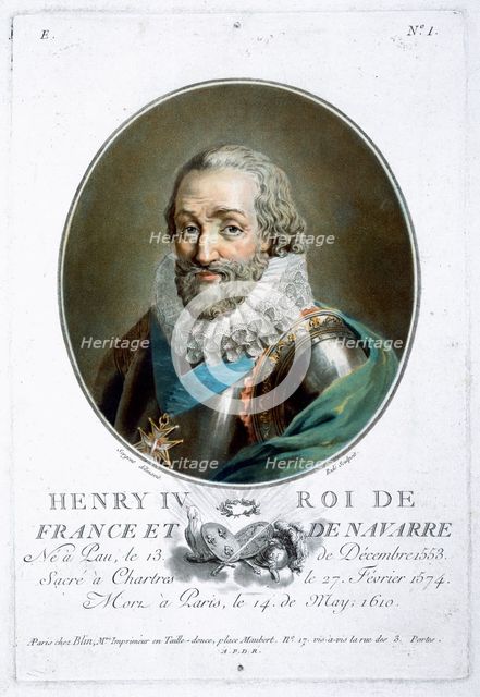 Henry IV, King of France and Navarre, (c1771-1847). Creator: Ride.