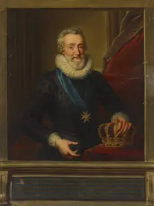 Henry IV, King of France, c1600. Creator: Frans Pourbus the Younger
