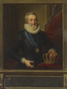 Henry IV, King of France, c1600. Creator: Frans Pourbus the Younger