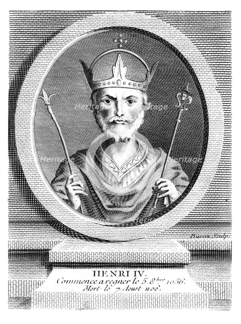 Henry IV, Holy Roman Emperor. Artist: Unknown