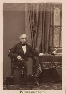 Henry John Temple, 3rd Viscount Palmerston, 1860. Creator: Camille Silvy