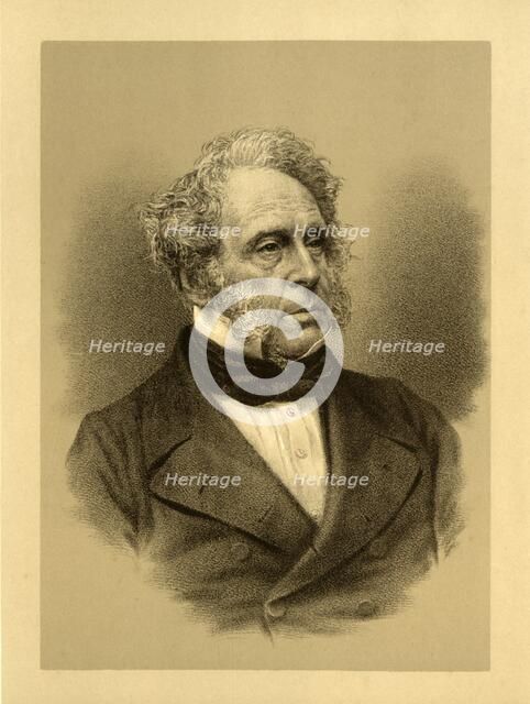 'Henry John Temple, 3rd Viscount Palmerston. Premier 1855-1858 and 1859-1865', c1850, (c1880). Creator: Watkins.