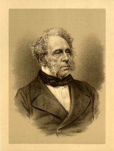 Henry John Temple, 3rd Viscount Palmerston. Premier 1855-1858 and 1859-1865 c1850, (c1880). Creator: Watkins