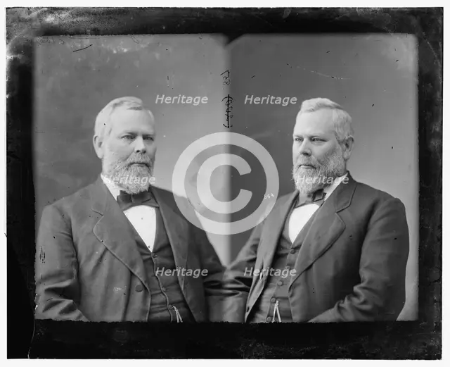 Henry Johnson Brodhead Cummings of Iowa, 1865-1880. Creator: Unknown.