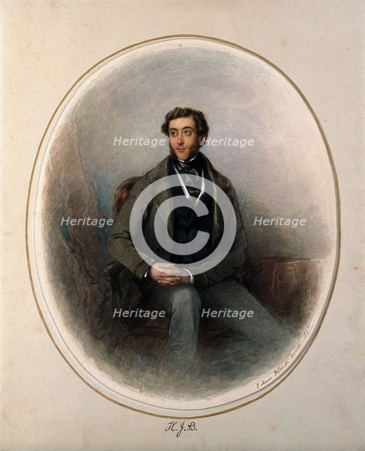 Henry Joseph Bradfield, 1845. Creator: ED Smith.