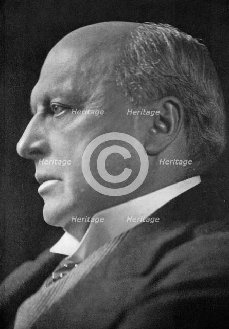 Henry James, American-born author and literary critic, 1913. Artist: Unknown