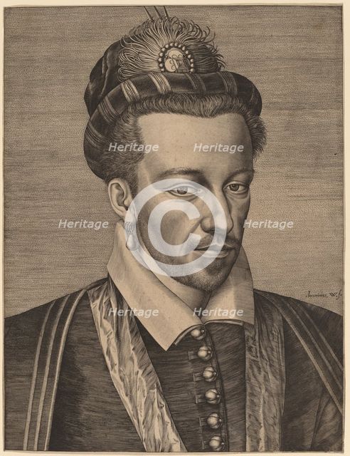 Henry of Navarre. Creator: Hieronymous Wierix.