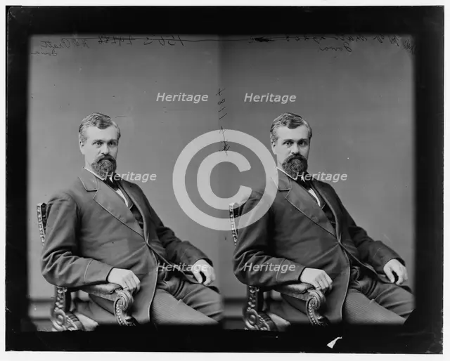 Henry Otis Pratt of Iowa, 1865-1880. Creator: Unknown.