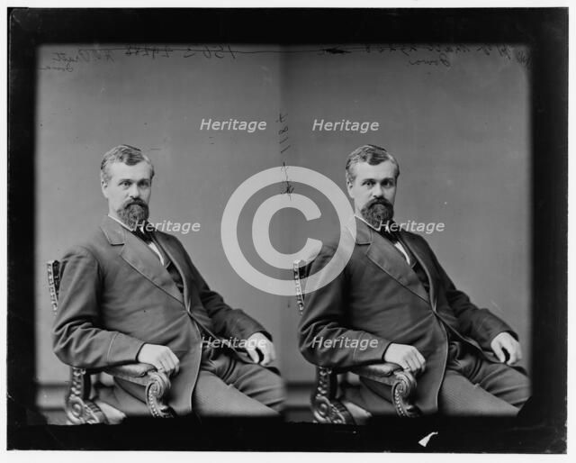 Henry Otis Pratt of Iowa, 1865-1880. Creator: Unknown.