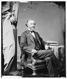 Henry L. Dawes of Massachusetts, between 1860 and 1875. Creator: Unknown