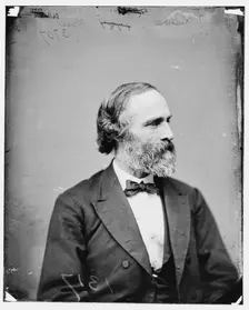 Henry L. Dawes of Massachusetts, between 1860 and 1875. Creator: Unknown