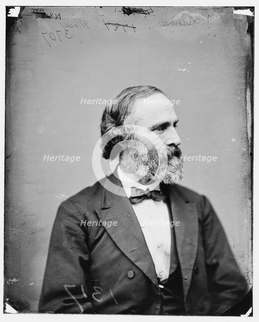 Henry L. Dawes of Massachusetts, between 1860 and 1875. Creator: Unknown.
