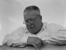 Henry Lotz, Midway City Dairy Association, near Santa Ana, 1937. Creator: Dorothea Lange