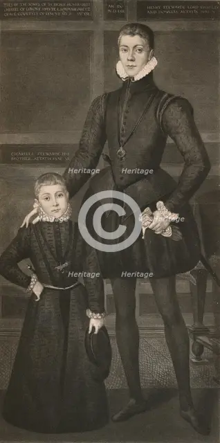 'Henry Lord Darnley, and his Brother Charles', c16th century, (1904). Artist: Unknown.