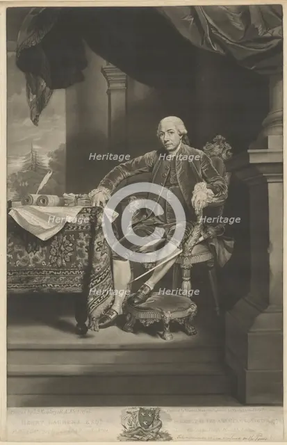 Henry Laurens, 1782. Creator: Valentine Green.