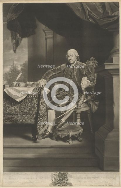 Henry Laurens, 1782. Creator: Valentine Green.