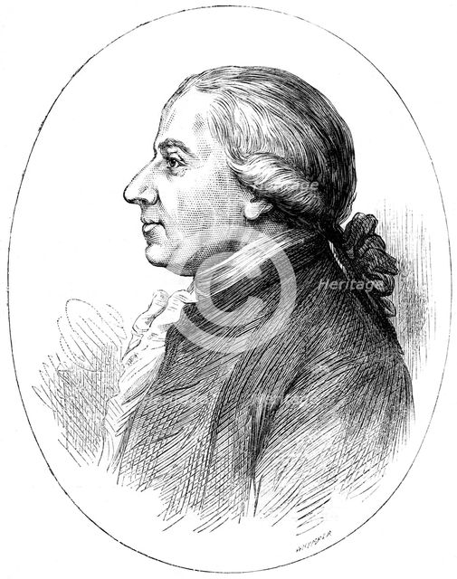 Henry Laurens, American political leader during the War of Independence (c1880).Artist: Whymper