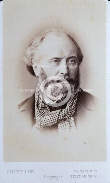Henry Le Jeune A.R.A., after 1863. Creator: Elliott & Fry.