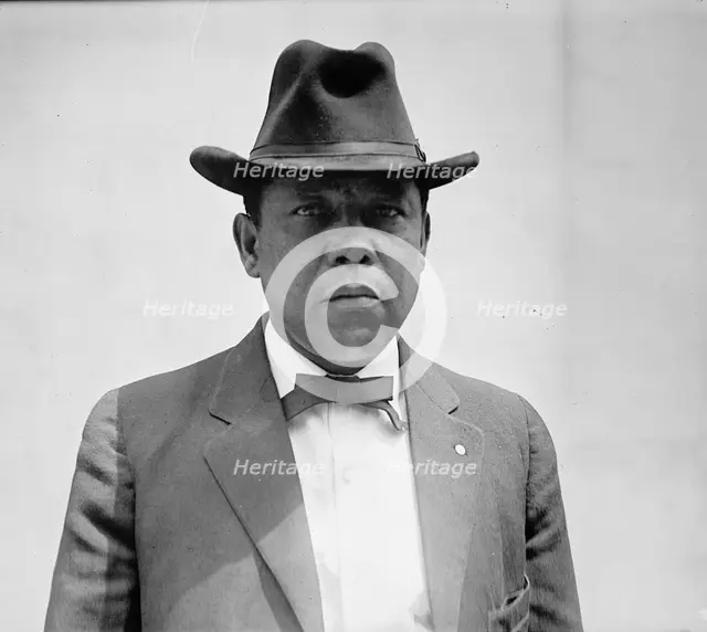 Henry Lincoln Johnson, Recorder of Deeds, Washington, D.C., 1914. Creator: Harris & Ewing.