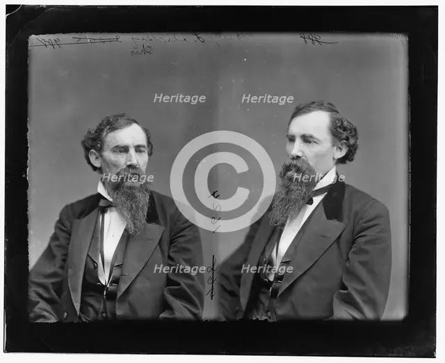Henry Luther Dickey of Ohio, 1865-1880. Creator: Unknown.