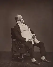 Henry Monnier, from Galerie contemporaine, littéraire, artistique, 1876-81. Creator: Etienne Carjat