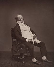 Henry Monnier, from Galerie contemporaine, littéraire, artistique, 1876-81. Creator: Etienne Carjat
