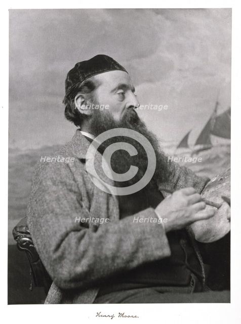 Henry Moore, RA, c1889-1891. Creator: Ralph W Robinson.
