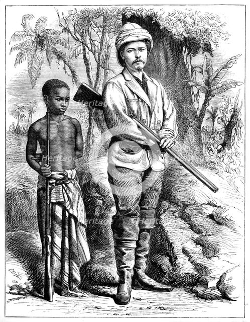 Henry Morton Stanley (1841-1904), Welsh journalist and explorer, 19th century. Artist: Unknown