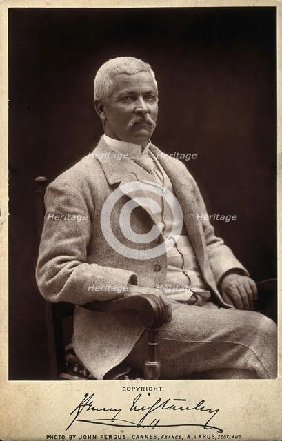 Henry Morton Stanley. Creator: John Fergus.