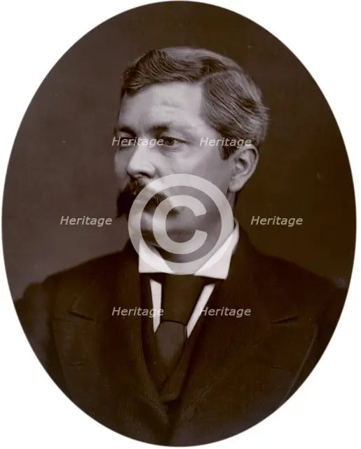 Henry Morton Stanley, African explorer, 1880. Creator: Lock & Whitfield.