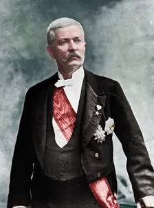 Henry Morton Stanley, Welsh journalist and explorer, late 19th or early 20th century