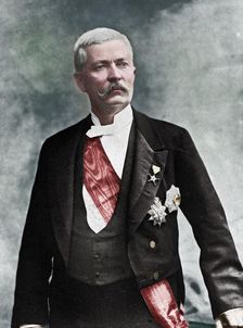 Henry Morton Stanley, Welsh journalist and explorer, late 19th or early 20th century