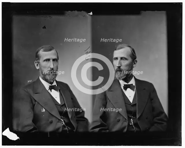 Henry Moses Pollard of Missouri, 1865-1880.  Creator: Unknown.