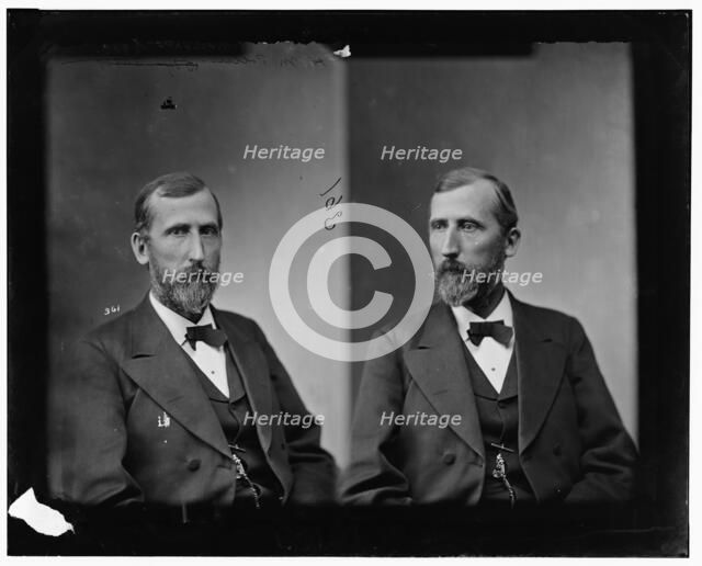 Henry Moses Pollard of Missouri, 1865-1880.  Creator: Unknown.