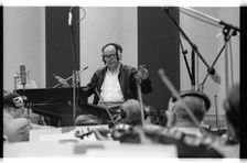 Henry Mancini, CTS Studios, Wembley, London, 1990. Artist: Brian O'Connor