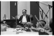 Henry Mancini, CTS Studios, Wembley, London, 1990. Artist: Brian O'Connor