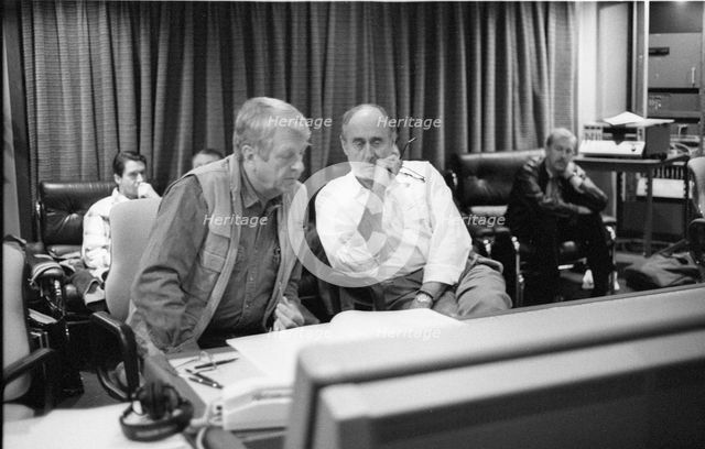 Henry Mancini, CTS Studios, Wembley, London, April 1990. Creator: Brian O'Connor.