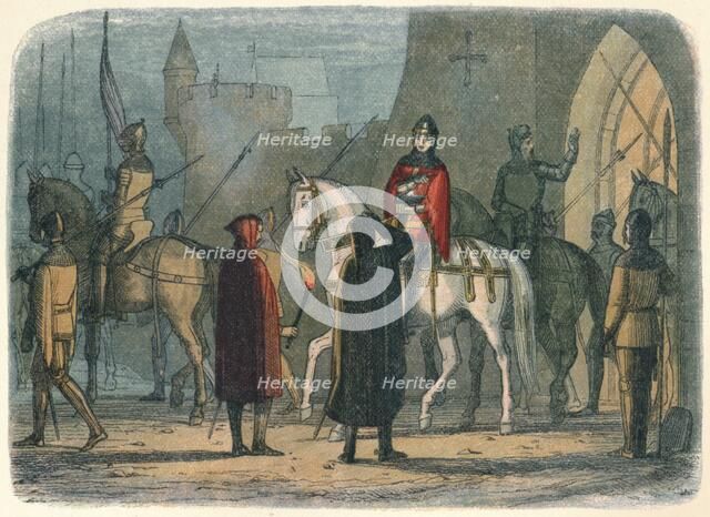 'Henry marches out against the Lollards', 1414 (1864). Artist: James William Edmund Doyle.