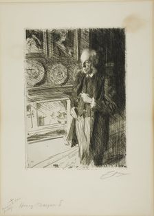 Henry Marquand, 1893. Creator: Anders Leonard Zorn