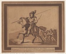 Henry Munro, Chief of the Irish Rebels, July 1, 1798., July 1, 1798. Creator: Thomas Rowlandson